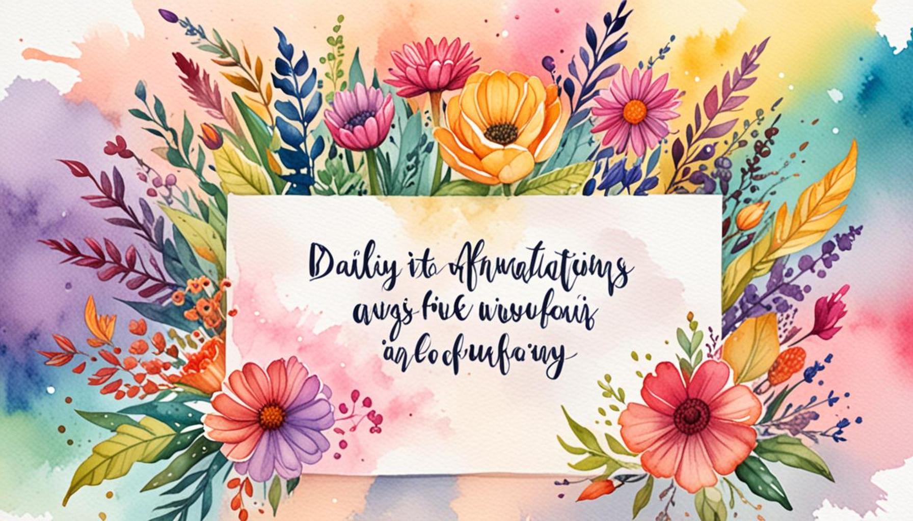 Daily Affirmations and the Impact on Overcoming Fears and Insecurities